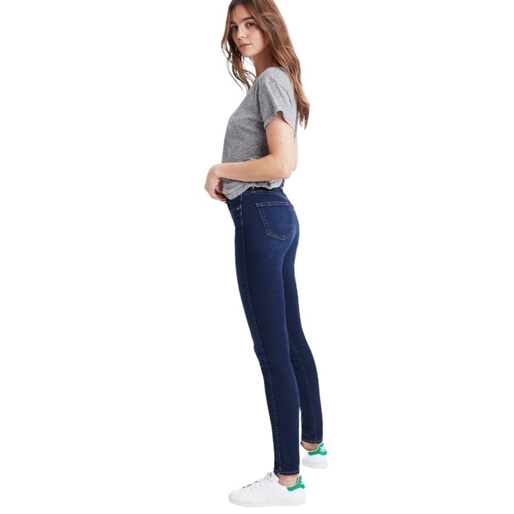 Madewell 10” High Rise Skinny Denim Jeans - Picture 2 of 15